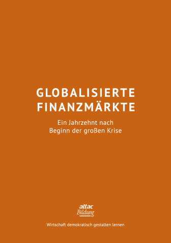 Materialien finanzmaerkte 2018 cover
